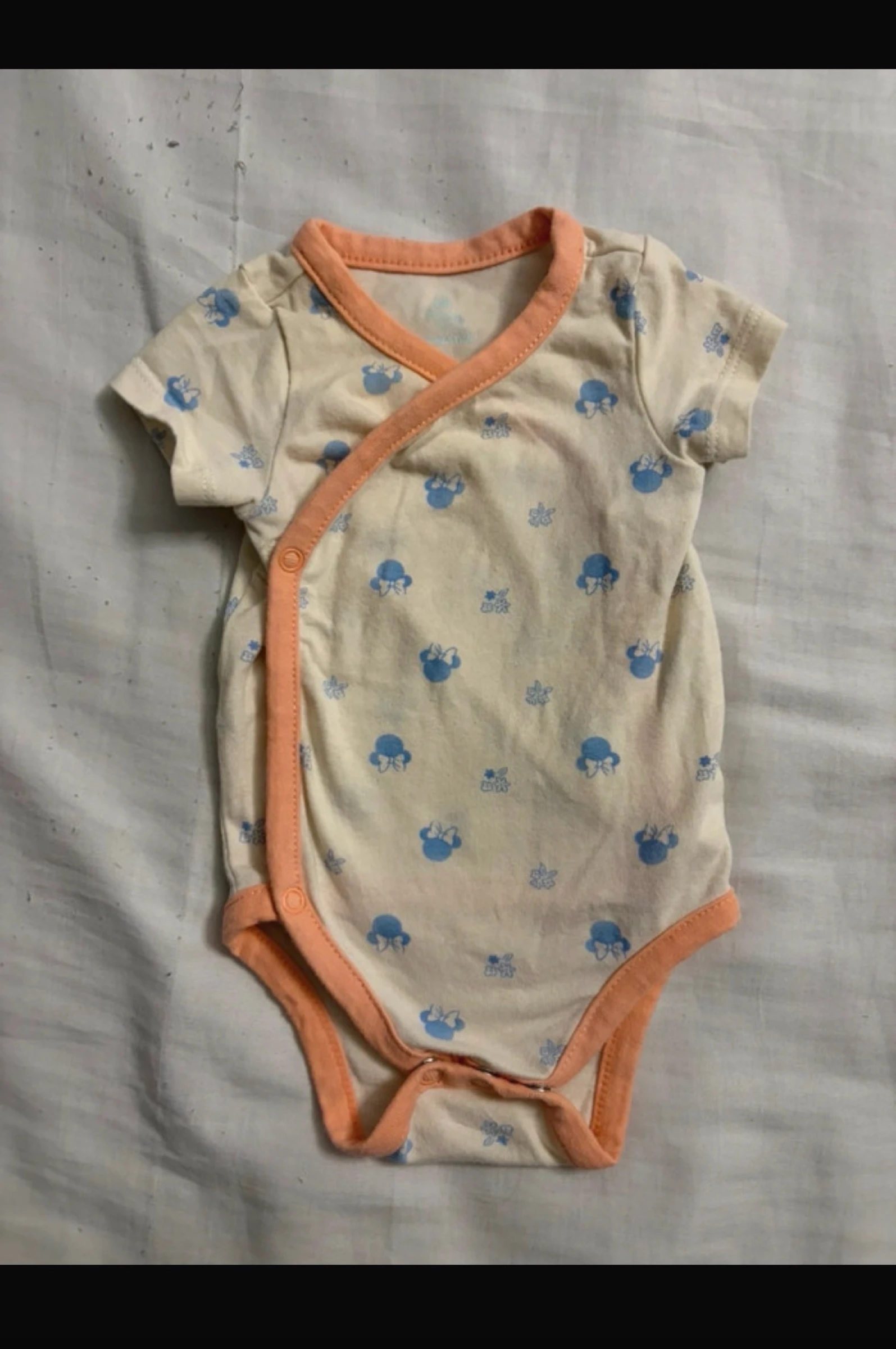 Lot of 12 baby girl bodysuits 1 month / 54 cm Orchestra & Kiabi – photo 14